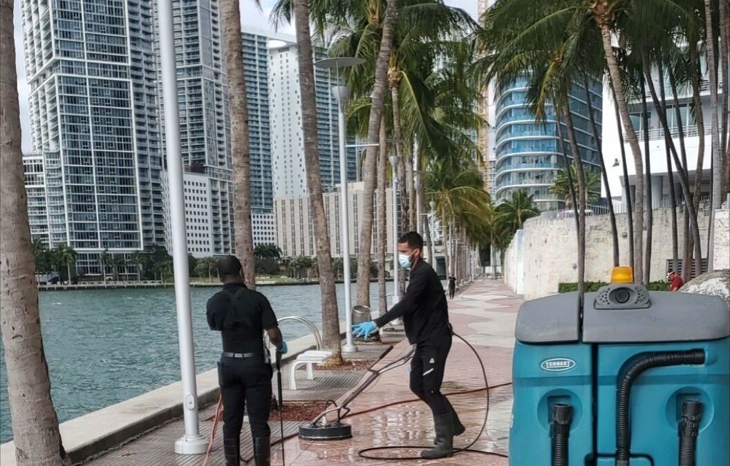 Pressure Washing Services all year in Miami Lakes FL